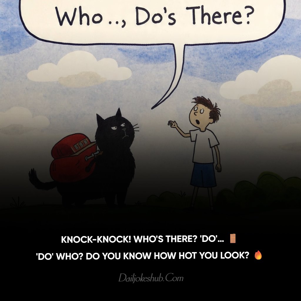 Cute but Flirty Knock-Knock Jokes