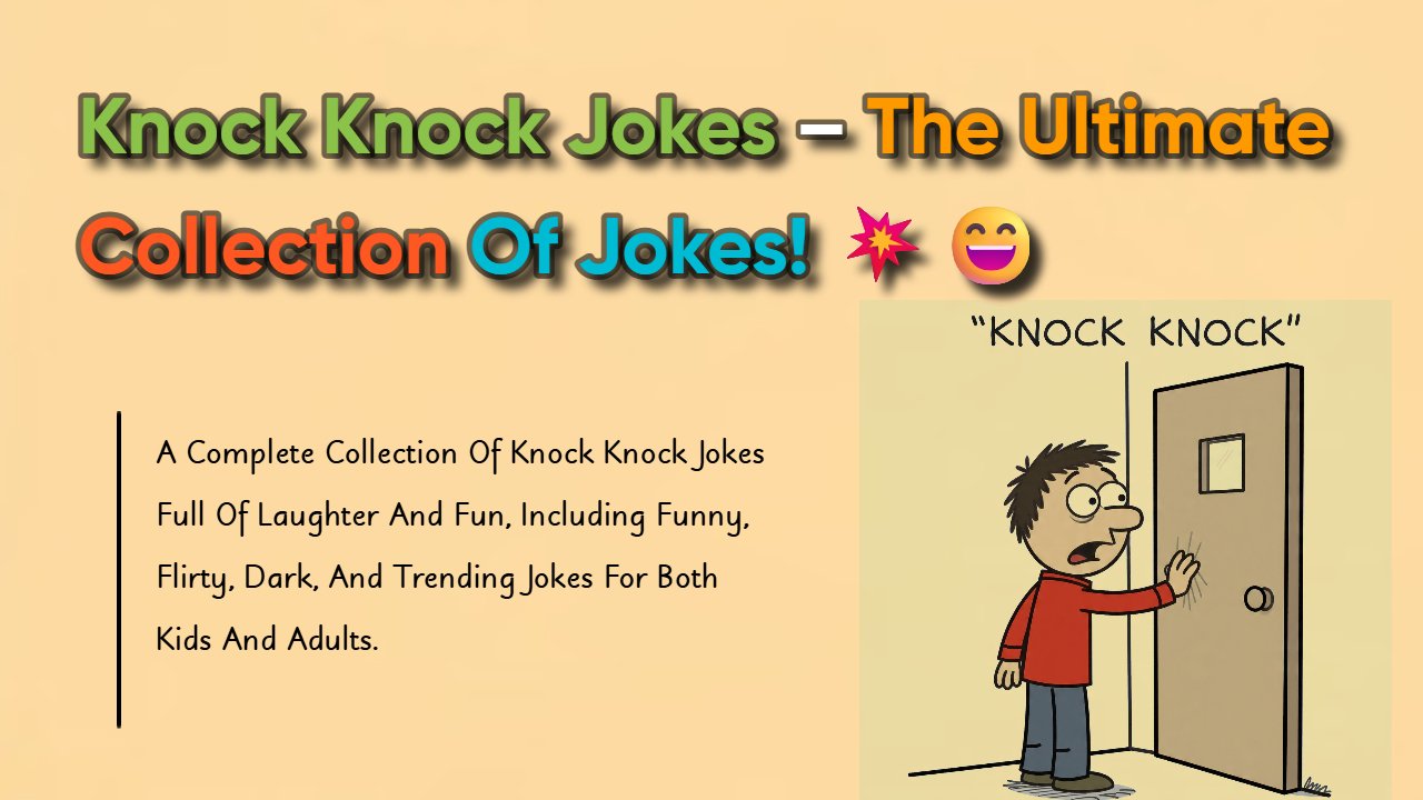 Knock Knock Jokes Image Thumnail