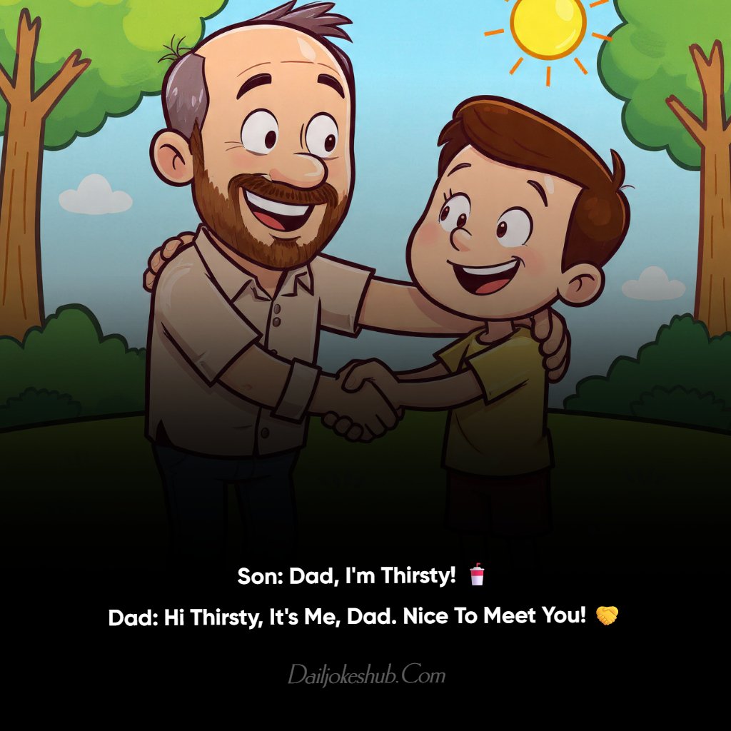 Clean and Cheesy Dad Jokes for Young Laughs