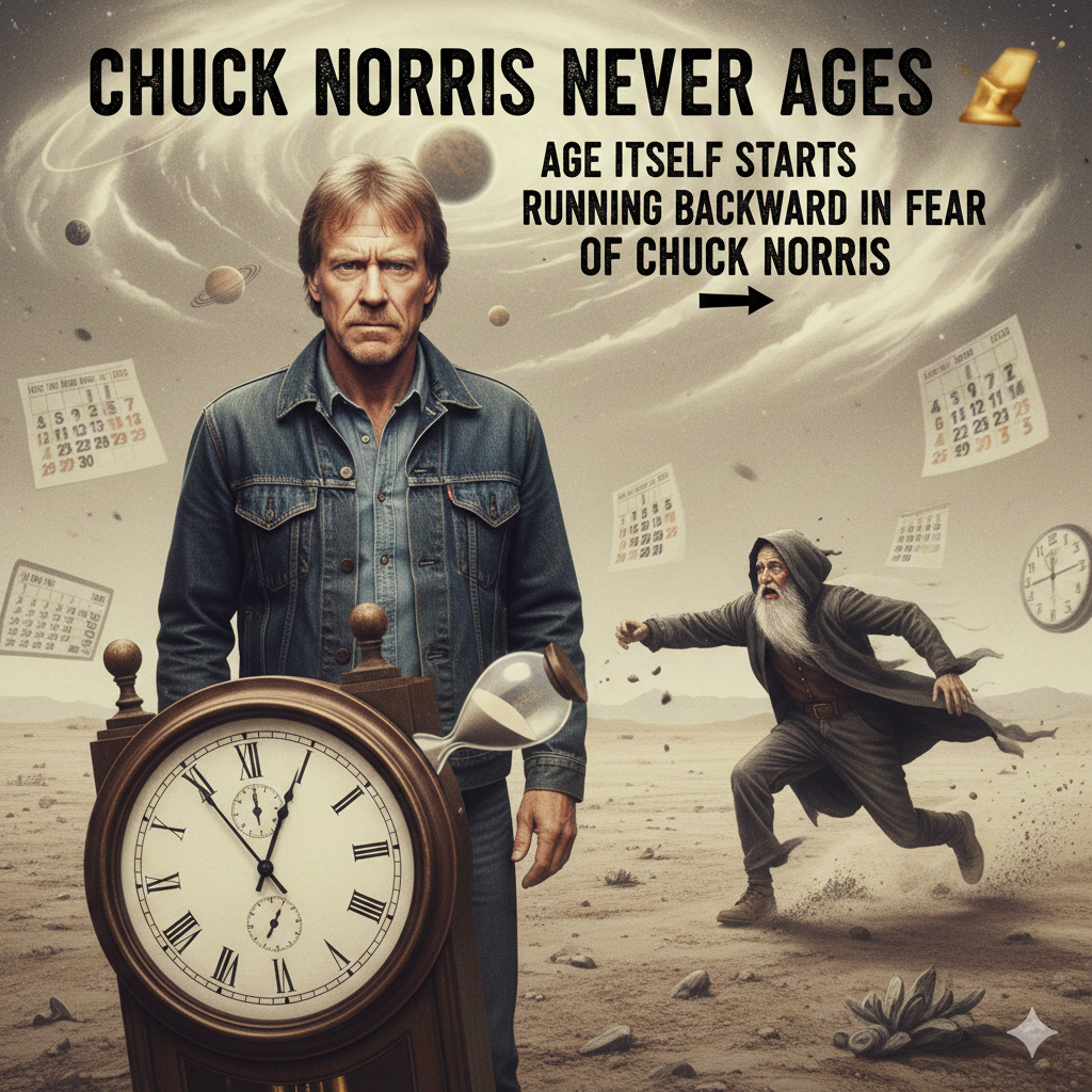 Chuck Norris wearing sunglasses