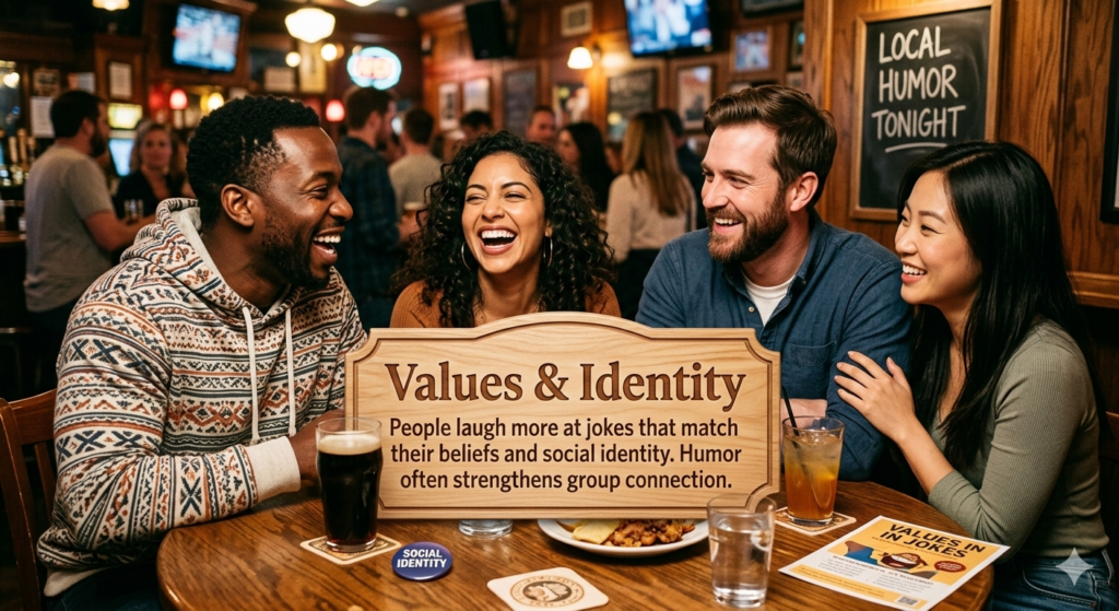 “Brain and humor concept”