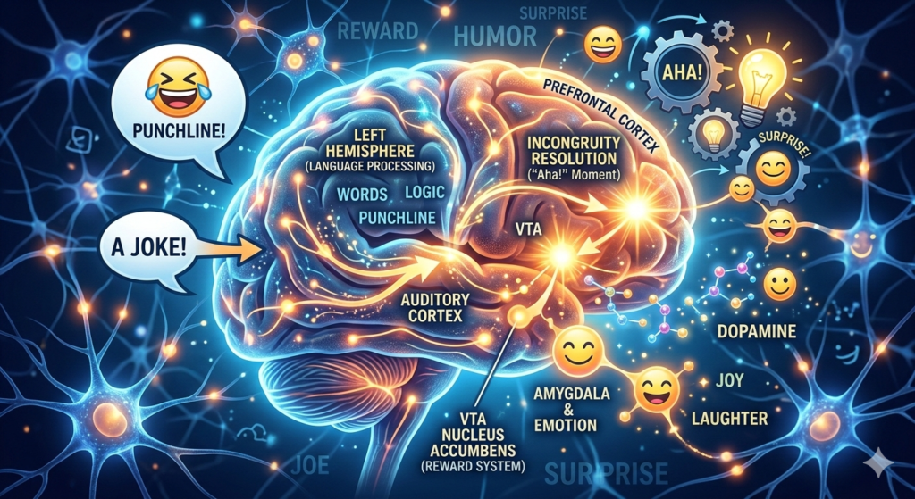 “What makes a joke funny”