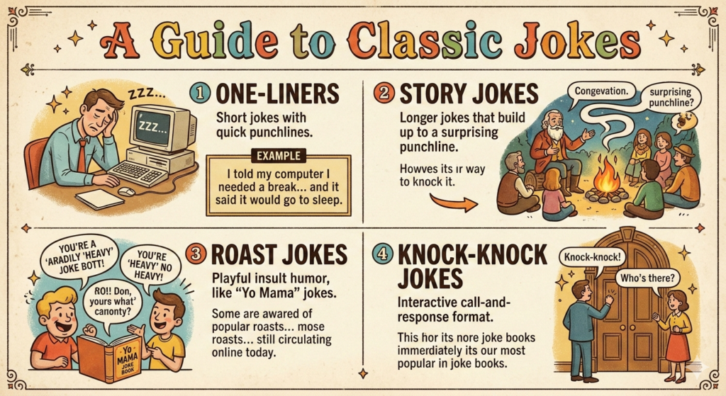 people telling jokes and laughing